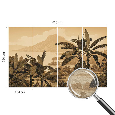 Mural de parede Panorama tropical