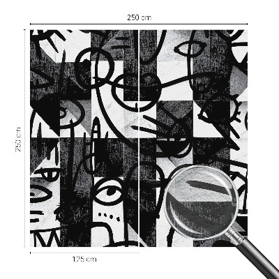 Papel de parede decorativo Desenhar o caos