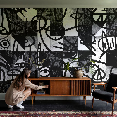Papel de parede decorativo Desenhar o caos
