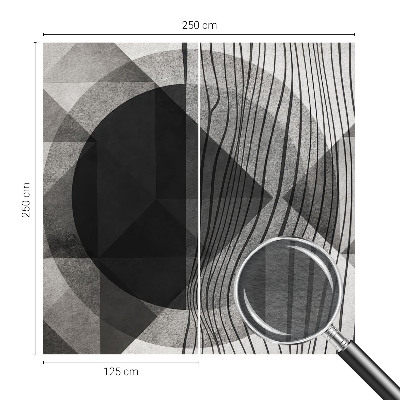 Mural de parede Formas abstratas