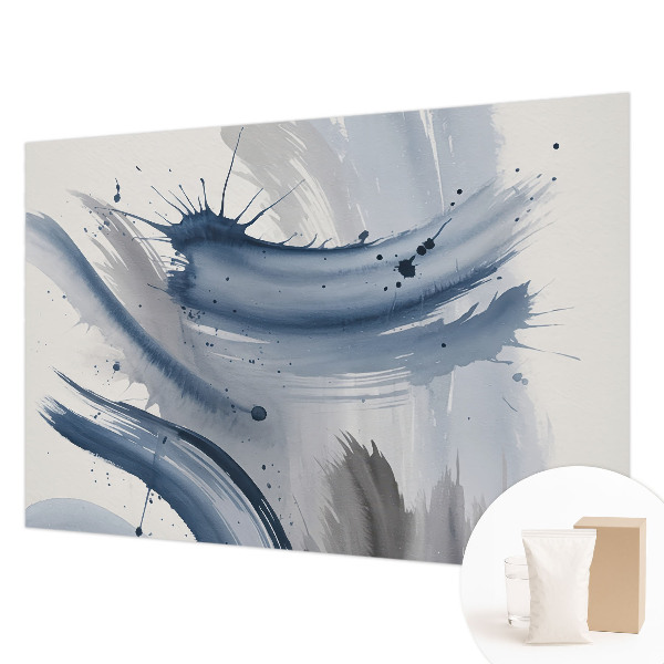 Papel de parede fotográfico traços artísticos