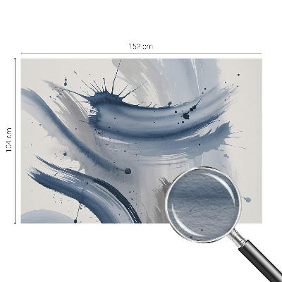Papel de parede fotográfico traços artísticos