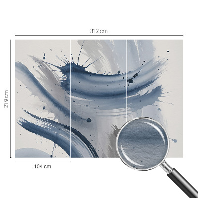 Papel de parede fotográfico traços artísticos