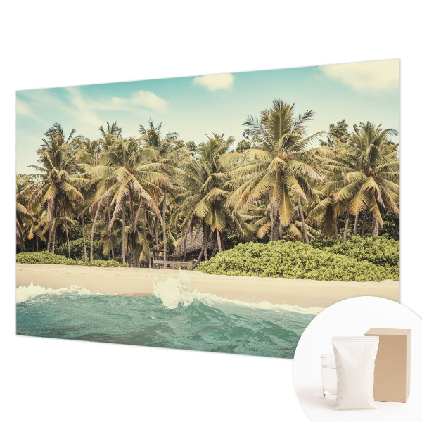 Papel de parede para quarto Praia tropical