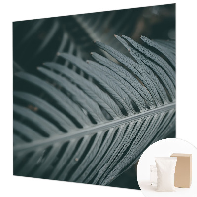 Papel de parede decorativo Folha verde