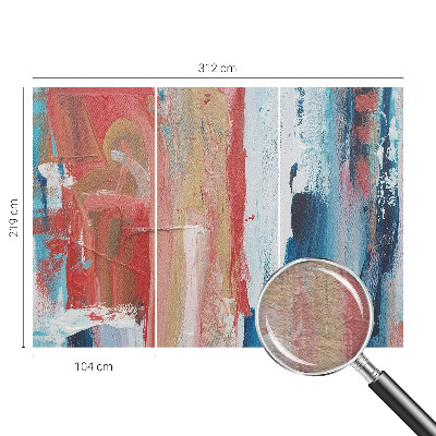 Papel de parede fotográfico Abstrações coloridas