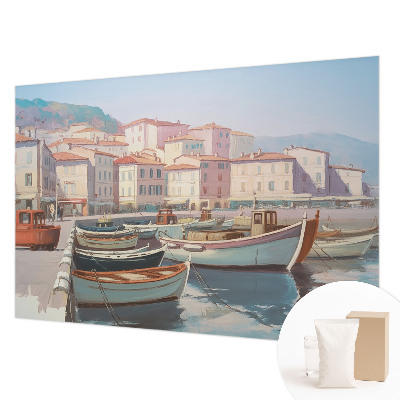 Papel de parede para sala Refúgio à beira-mar