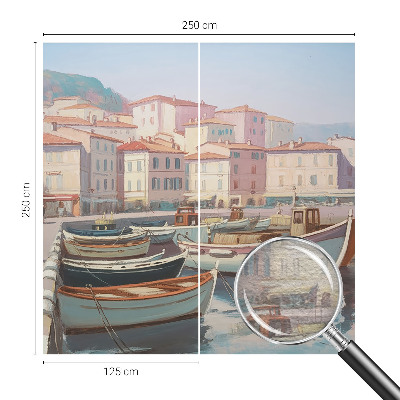 Papel de parede para sala Refúgio à beira-mar