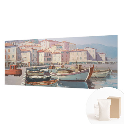 Papel de parede para sala Refúgio à beira-mar