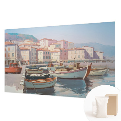 Papel de parede para sala Refúgio à beira-mar