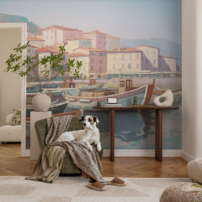 Papel de parede para sala Refúgio à beira-mar