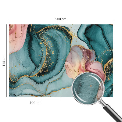 Papel de parede fotográfico Ondas artísticas
