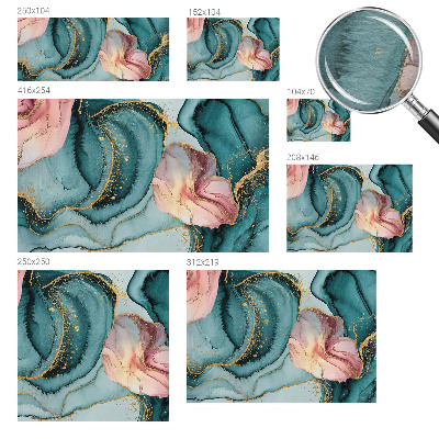 Papel de parede fotográfico Ondas artísticas