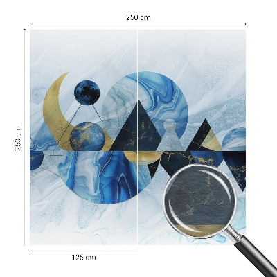 Mural de fotos na parede Elegância cósmica