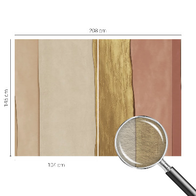 Papel de parede decorativo Listras onduladas