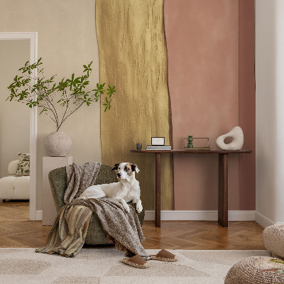 Papel de parede decorativo Listras onduladas