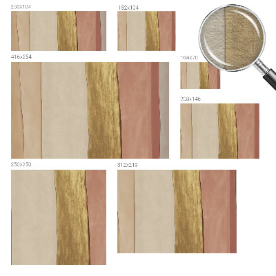 Papel de parede decorativo Listras onduladas