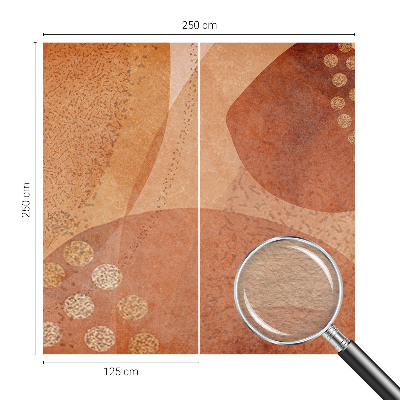 Mural fotográfico Composições terrosas
