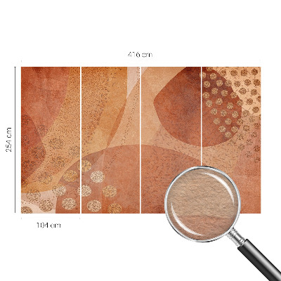 Mural fotográfico Composições terrosas