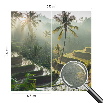 Papel de parede fotográfico Terraços paradisíacos