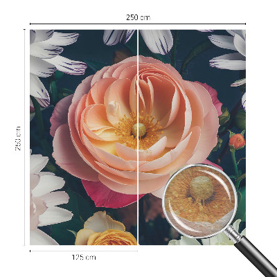 Papel de parede para quarto Harmonia floral