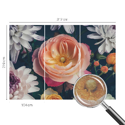 Papel de parede para quarto Harmonia floral