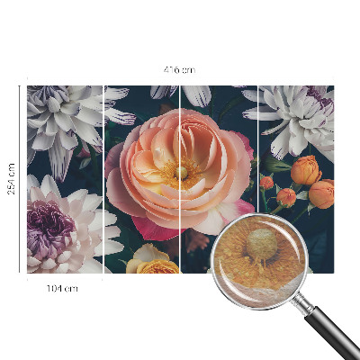 Papel de parede para quarto Harmonia floral