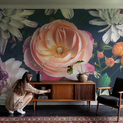 Papel de parede para quarto Harmonia floral