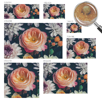 Papel de parede para quarto Harmonia floral