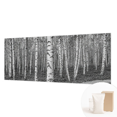 Papel de parede decorativo Floresta de bétulas