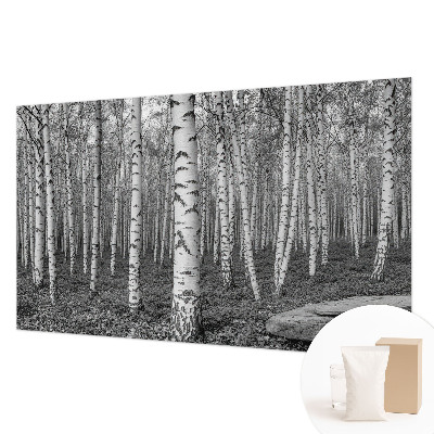 Papel de parede decorativo Floresta de bétulas