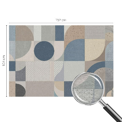 Papel de parede Mosaico geométrico
