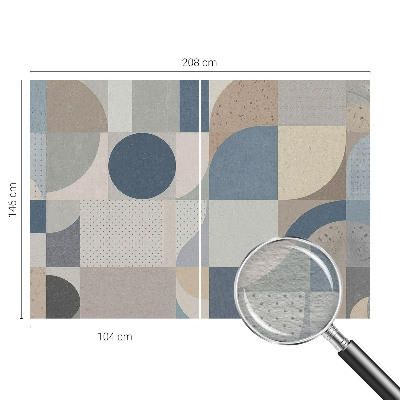 Papel de parede Mosaico geométrico