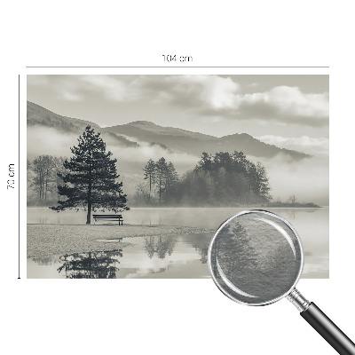 Mural de fotos na parede Paisagem romântica