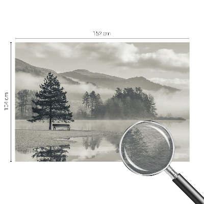 Mural de fotos na parede Paisagem romântica