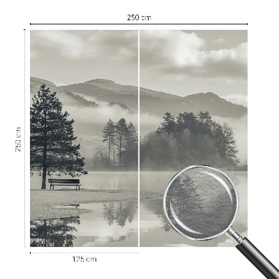 Mural de fotos na parede Paisagem romântica