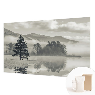 Mural de fotos na parede Paisagem romântica