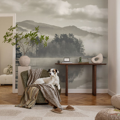 Mural de fotos na parede Paisagem romântica