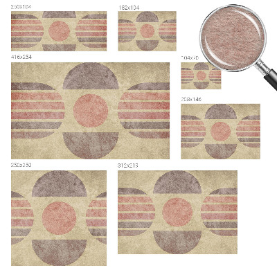Papel de parede para quarto Formas geométricas