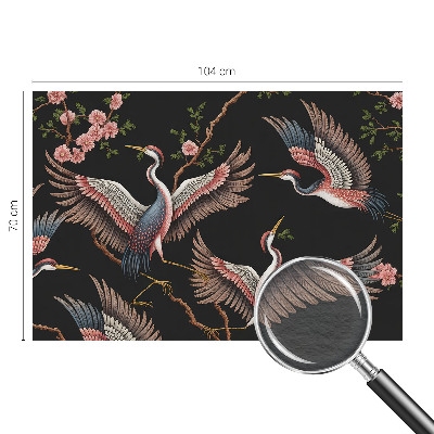 Papel de parede decorativo Estampa floral