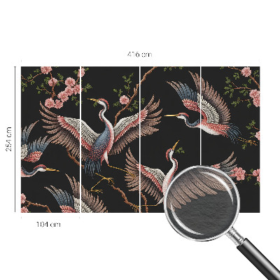 Papel de parede decorativo Estampa floral