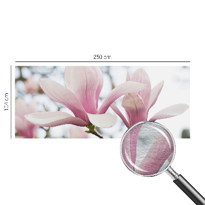 Papel de parede para sala Flores de magnólia