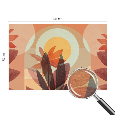 Papel de parede Abstração floral