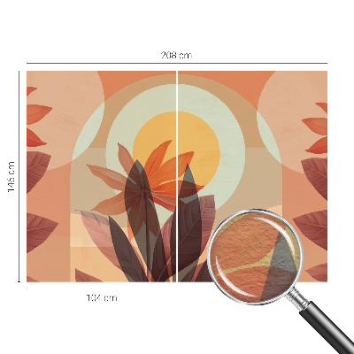 Papel de parede Abstração floral