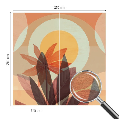 Papel de parede Abstração floral