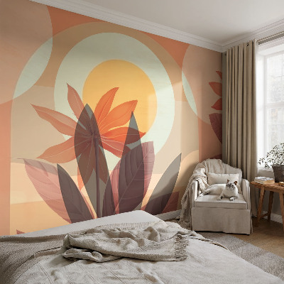 Papel de parede Abstração floral