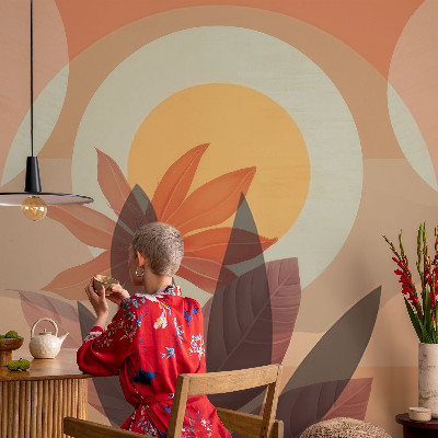 Papel de parede Abstração floral