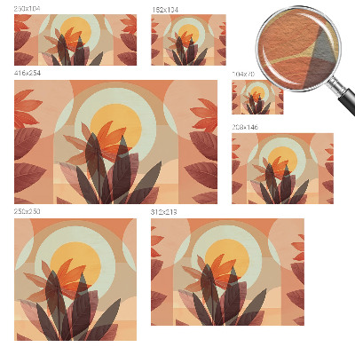 Papel de parede Abstração floral