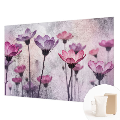 Papel de parede fotográfico Flores em tons pastel