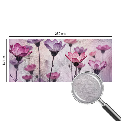 Papel de parede fotográfico Flores em tons pastel